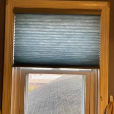 Beautiful Hunter Douglas Light Filtering Honeycomb Shade Installation in Bayville, NJ