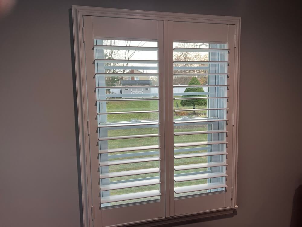 Plantation faux wood interior shutters freehold nj