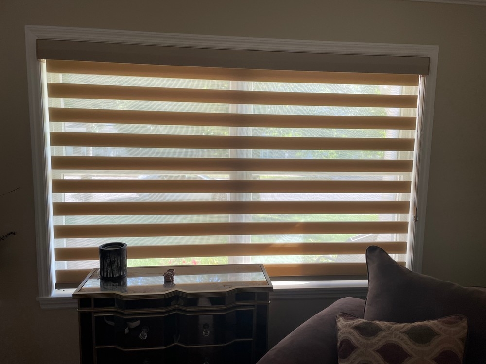 Hunter douglas banded shades loop cord lift system howell nj