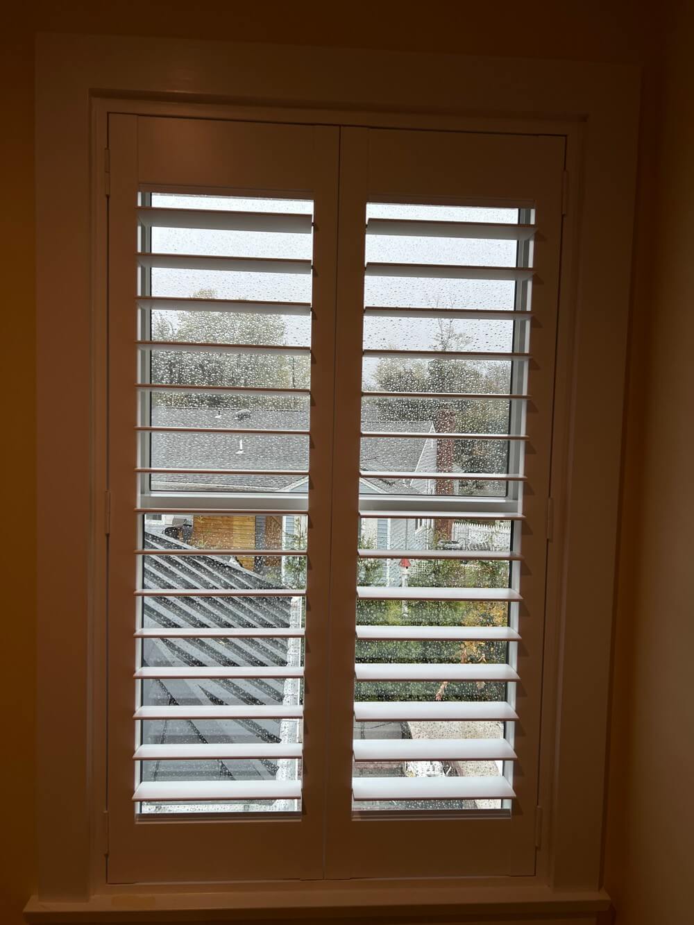 Faux wood interior plantation shutters brielle nj