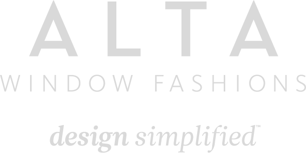 alta window fashions design simplified logo